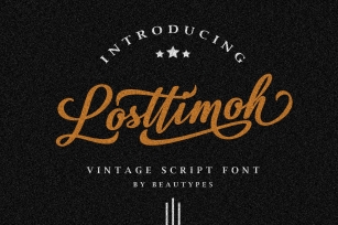 Losttimoh Font Download