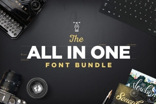 The All In One Font Bundle Font Download