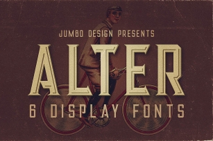Alter - Vintage Style Font Font Download