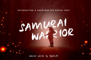 Samurai Warrior Font Download