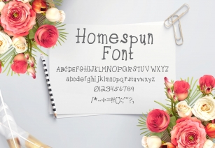 Home Spun Font Font Download