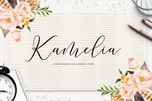 Kamelia Script Font Download