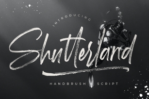 Shutterland Swashes Font Download