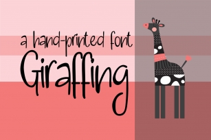 ZP Giraffing Font Download