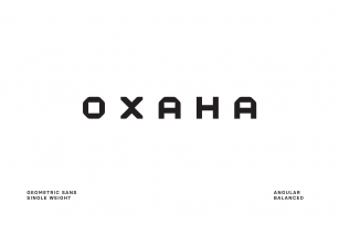 Oxaha Sans Font Download
