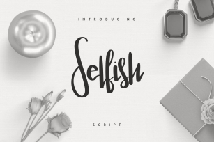 Selfish Script -50% Font Download