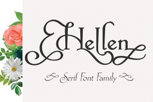 Hellen | Serif Font Font Download