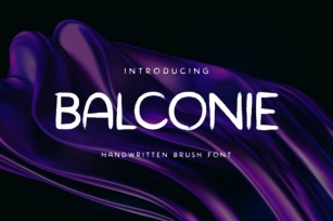 Balconie Font Download