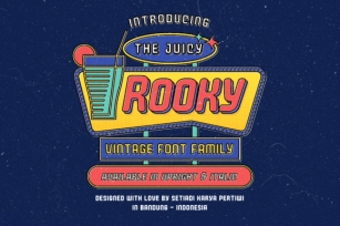 The Juicy Rooky Font Download