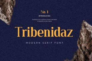 Tribenidaz Font Download