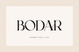 Bodar Font Download