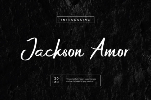 Jackson Amor Font Download