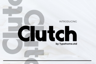 Clutch Font Download
