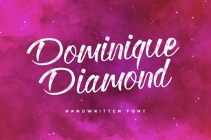 Dominique Diamond Font Download