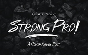 Strong Pro Font Download