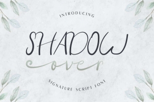 Shadow Over Font Download