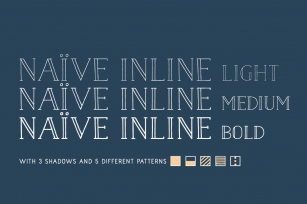 Naive Inline Font Pack Font Download