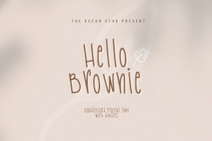 Hello Brownie | With Doodles Font Download