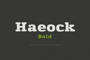 Haeock Bold Font Download