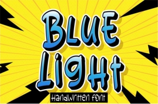 Blue Light Font Download