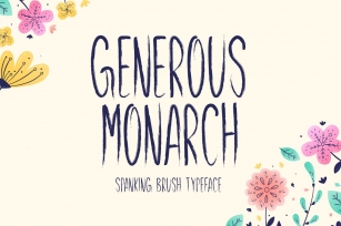 Generous Monarch Font Download