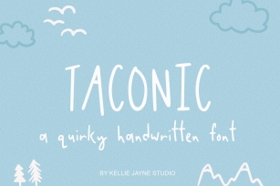 Taconic Handwritten Font Font Download