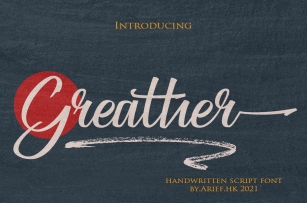 GREATHER Font Download