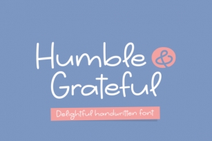 Humble  Grateful Font Download