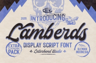 Lamberds - Display Script Font Font Download