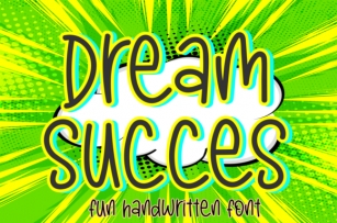 Dream Succes Font Download