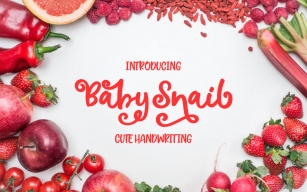 Baby Snail Font Download