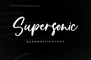 Supersonic Font Download