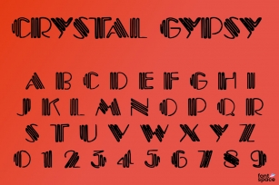 Crystal Gypsy Font Download