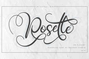 Rosette Font Download