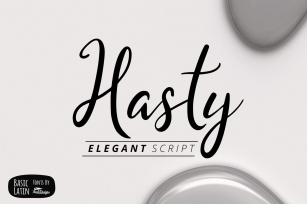Hasty Elegant Font Font Download