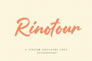 Rinotour Handwritten Font Download