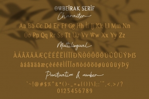 Owbeirak Serif Font Download