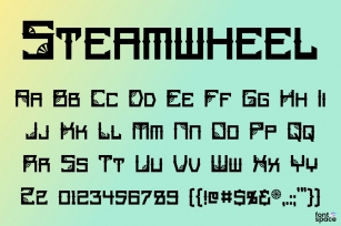 Steamwheel Font Download