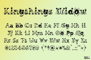 Kingthings Widow Font Download