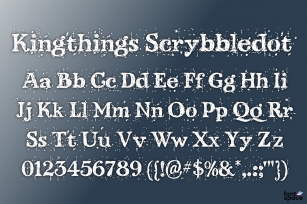 Kingthings Scrybbled Font Download