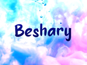 B Beshary Font Download