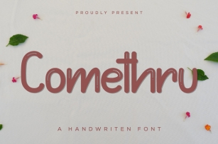Comethru Font Download