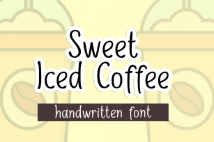Sweet Iced Coffee Font Download