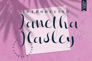 Janetha Hasley Font Download