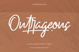 Outrageous Font Download