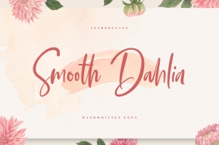 Smooth Dahlia Font Download