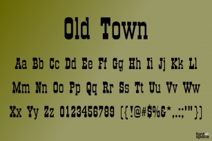 Old Tow Font Download