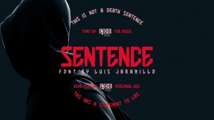 Sentence Font Download