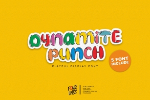 Dynamite Line Font Download