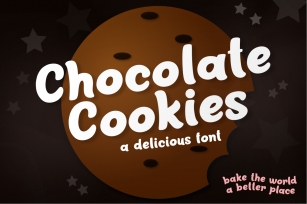 Chocolate Cookies Font Download